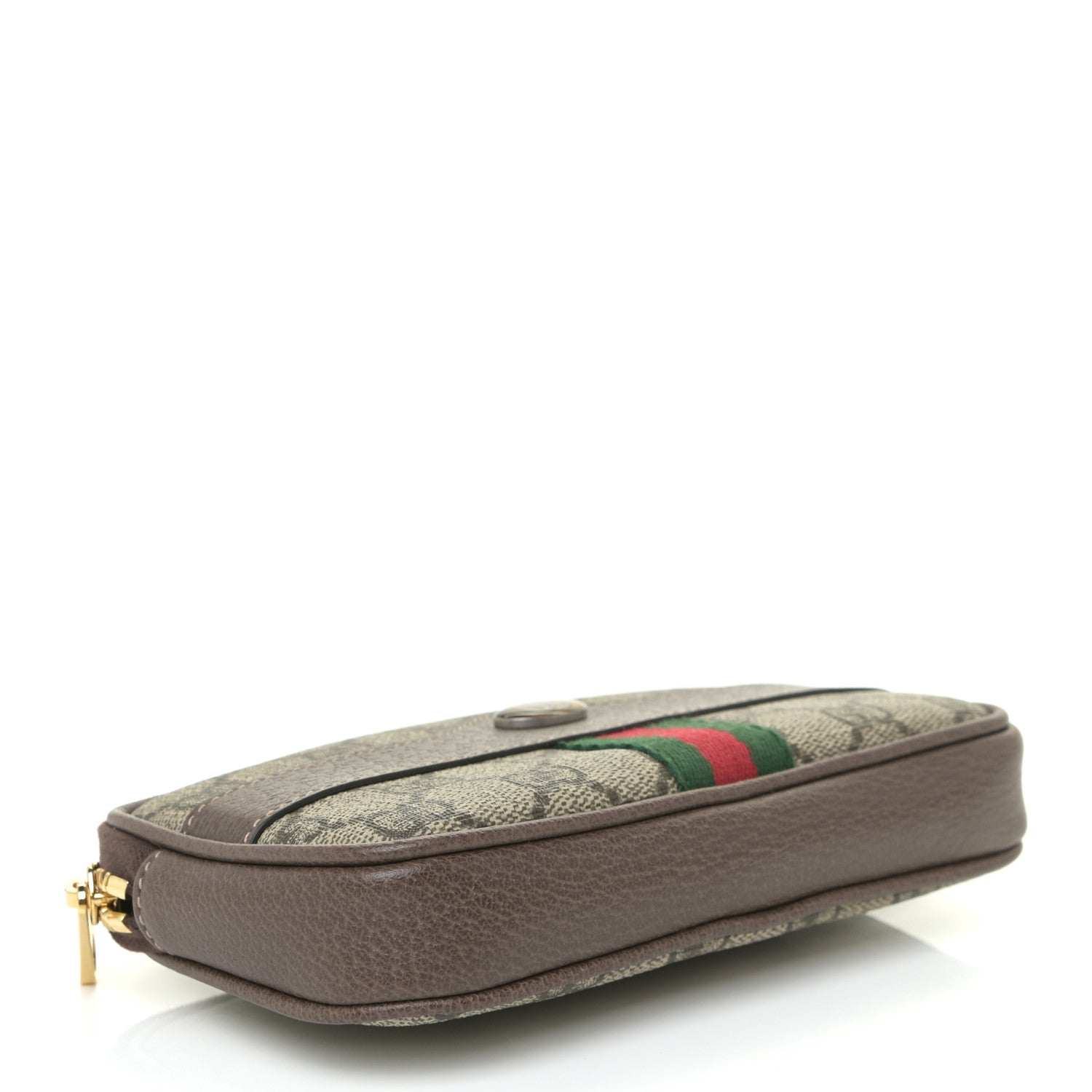 Gucci GG Supreme Monogram Ophidia Belted iPhone Case 85 34 Dark Brown 4 of 11