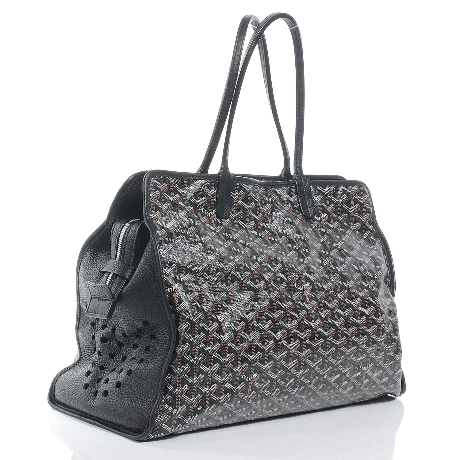 Goyard Goyardine Sac Hardy Pet Carrier PM Black 3 of 7