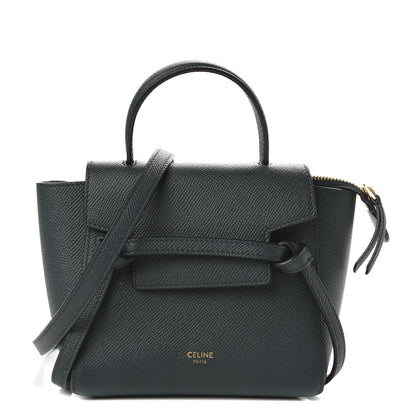 Celine Grained Calfskin Pico Belt Bag Amazone 1 of 9