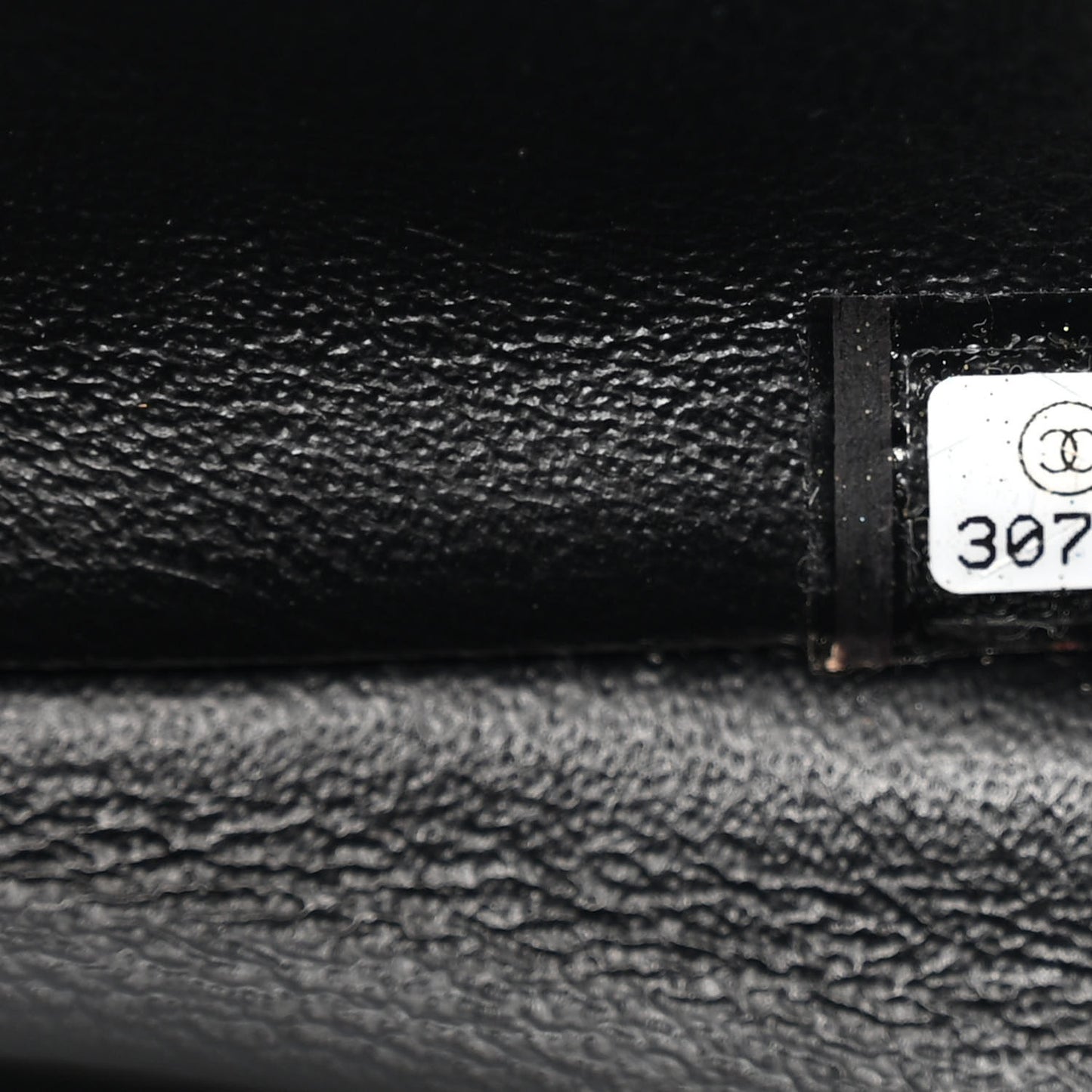 Lambskin Quilted Mini Square Flap Black
