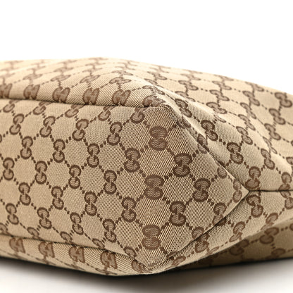 Gucci Monogram Medium Horsebit Chain Hobo Dark Brown 10 of 10