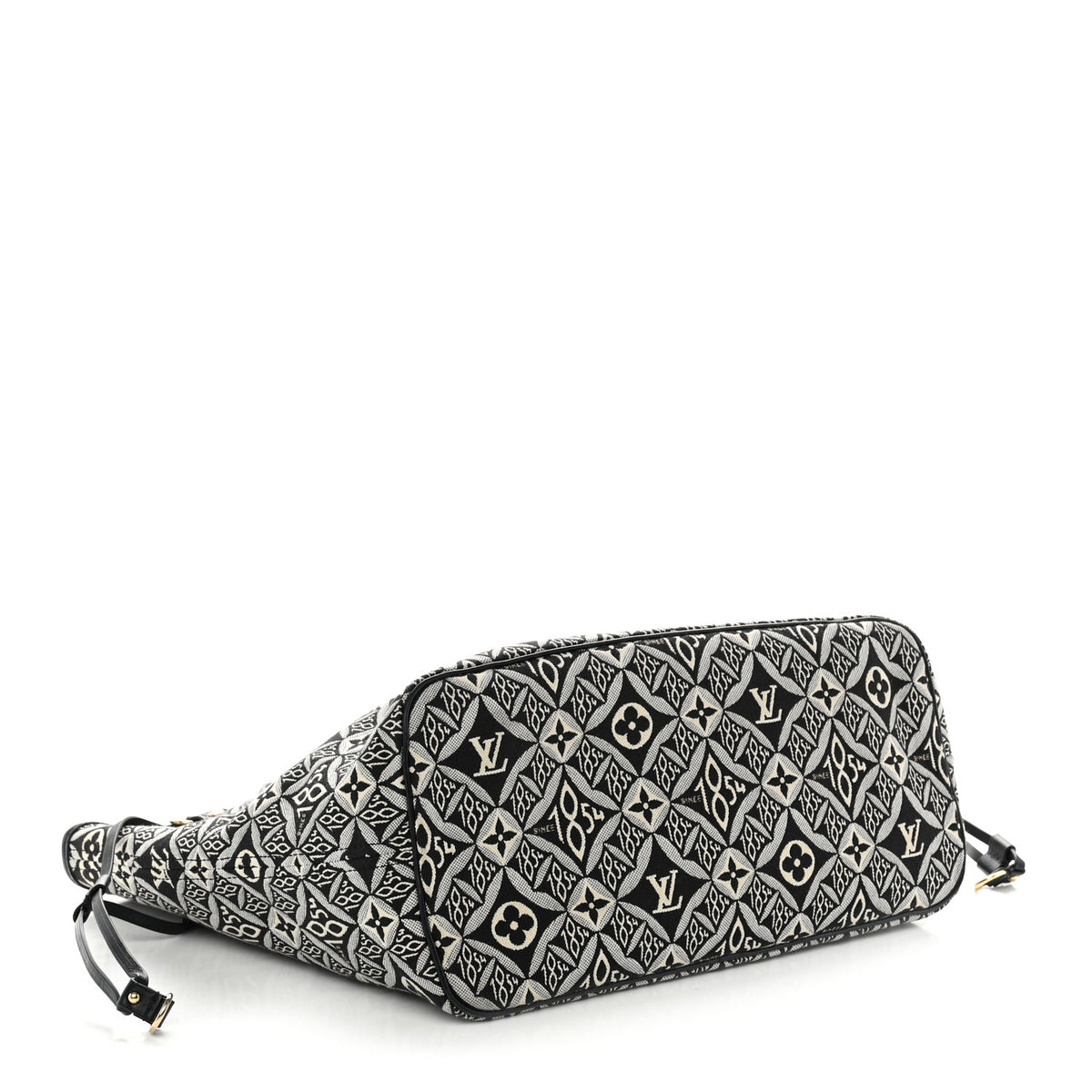 Louis Vuitton Jacquard Since 1854 Neverfull MM Grey 3 of 8