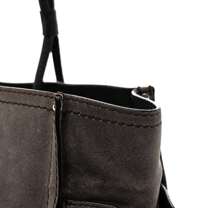 Loewe Suede Anagram Tote Grey 17 of 17