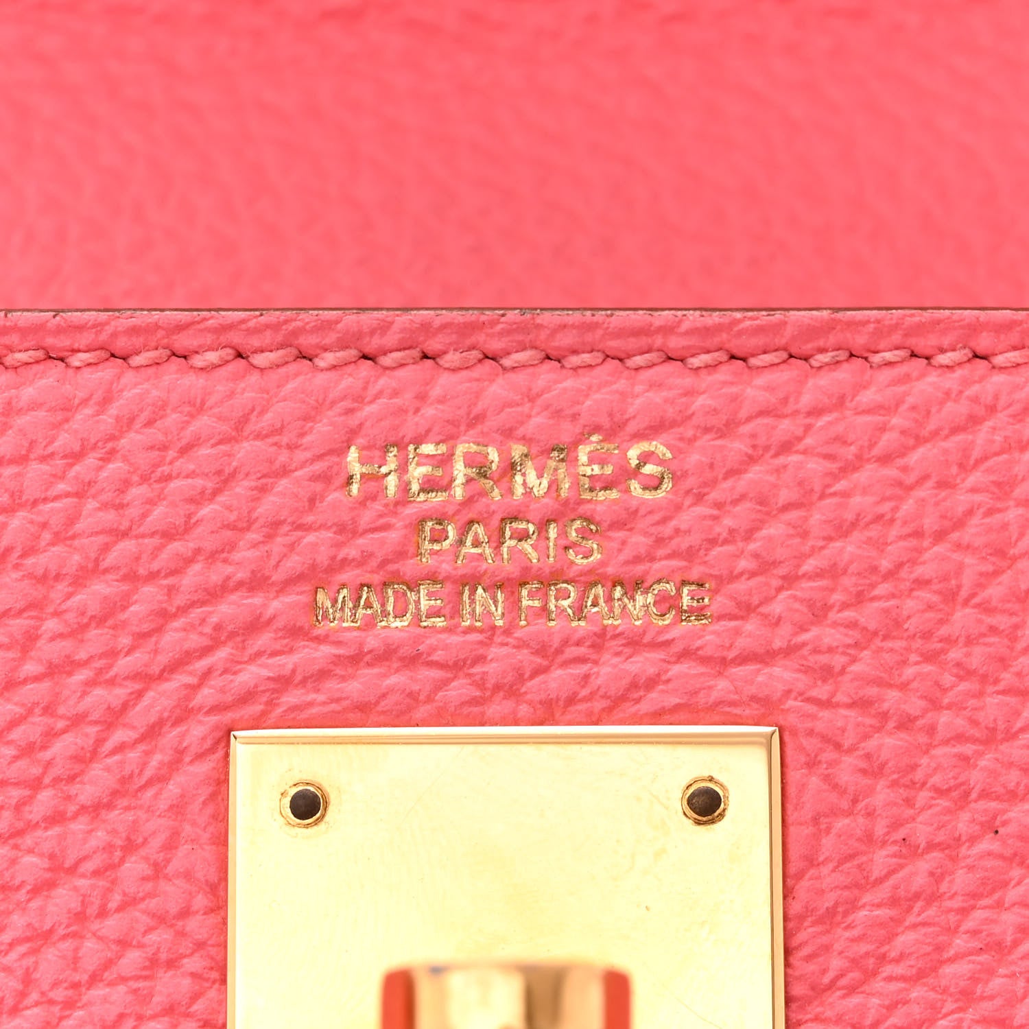 Hermes Taurillon Clemence Kelly Retourne 35 Rose Azalee 6 of 16