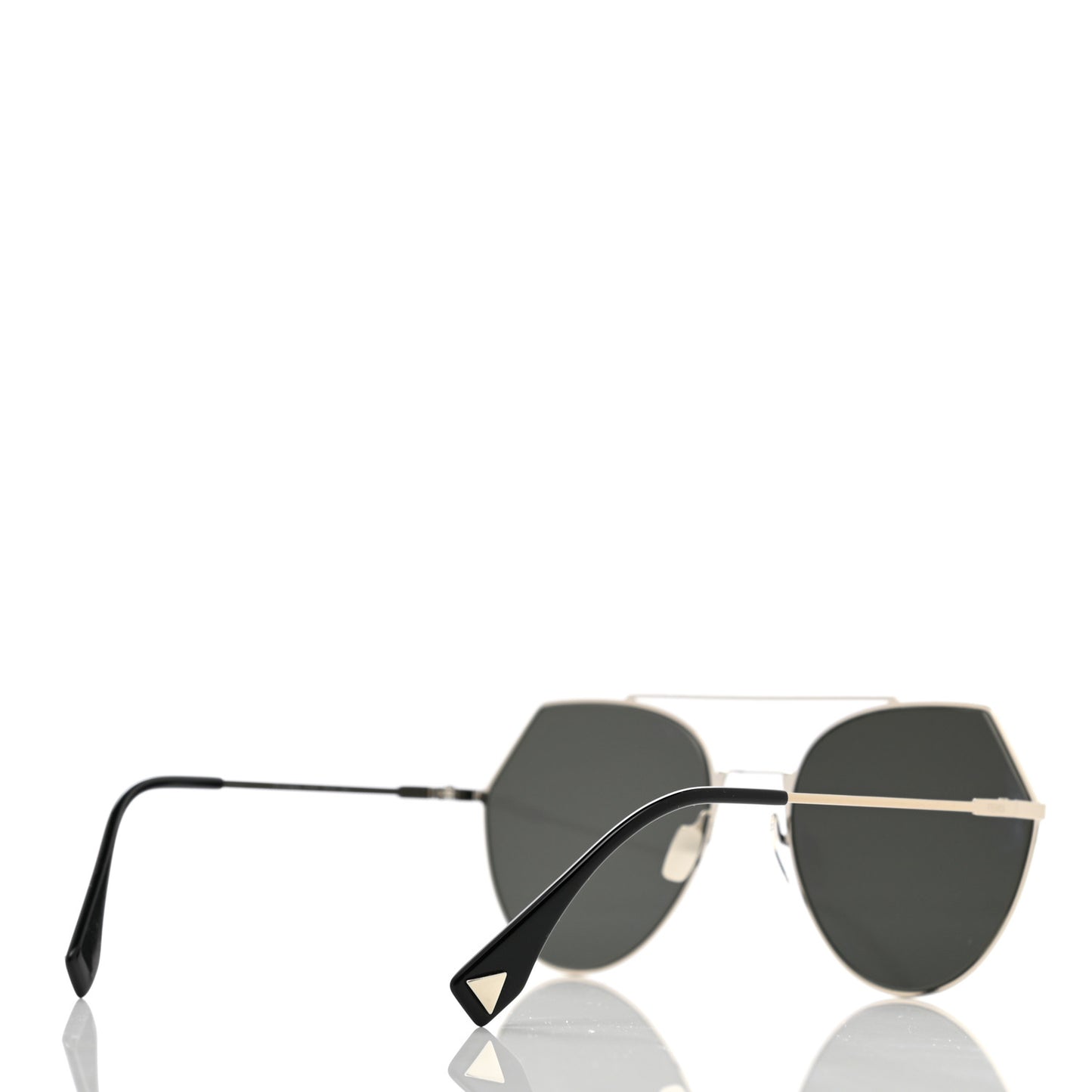 Metal Geometric Sunglasses FF 0194/S