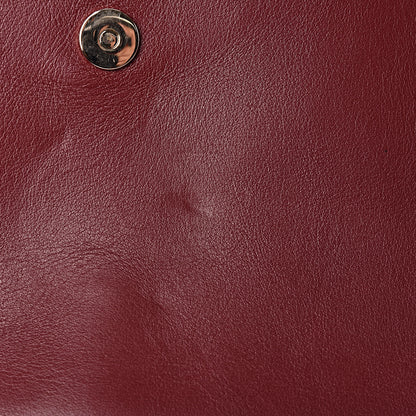 Chloe Calfskin Suede Medium Faye Shoulder Bag Plum Purple 7 of 11