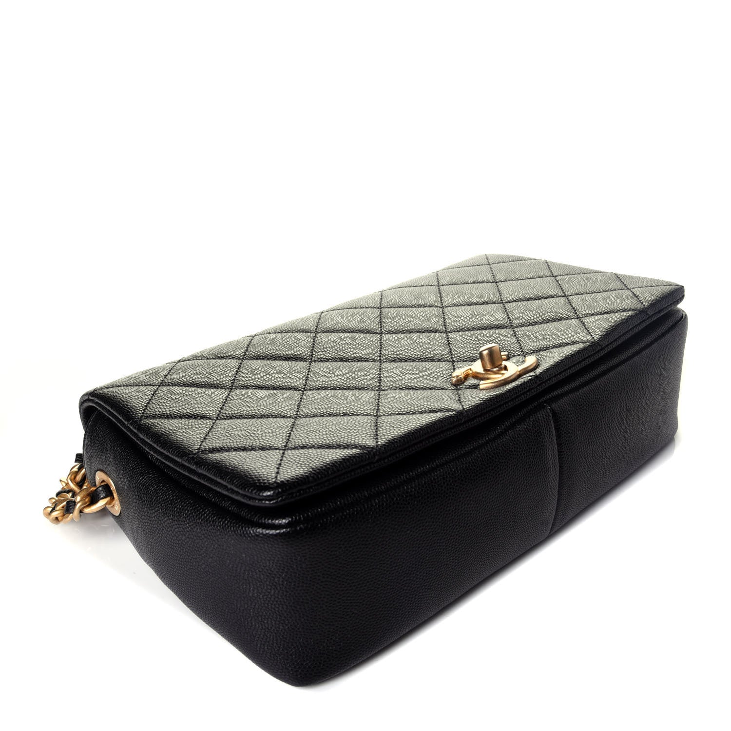Chanel Caviar Quilted Medium Fashion Therapy Flap Bag Black 5 of 10