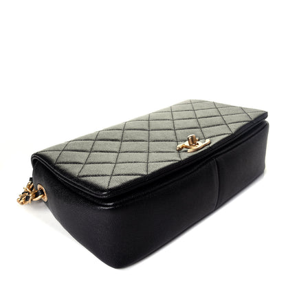 Chanel Caviar Quilted Medium Fashion Therapy Flap Bag Black 5 of 10
