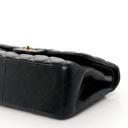 Chanel Lambskin Quilted Jumbo Double Flap Black 11 of 11