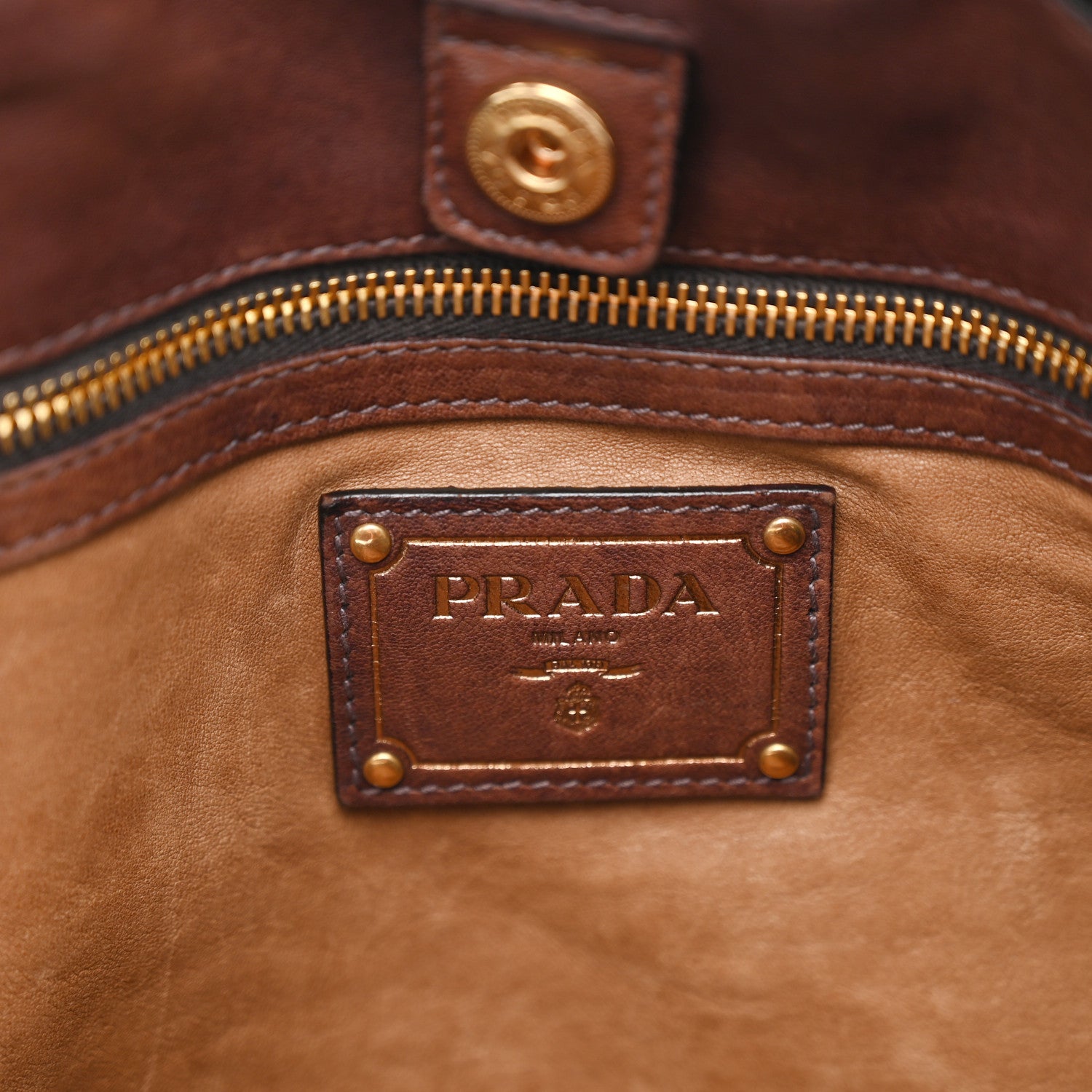 Prada Snakeskin Crocodile Patch Shopper Tote Militare 6 of 13