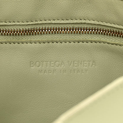 Bottega Veneta Lambskin Maxi Intreccio Cassette Crossbody Bag Travertine 6 of 13