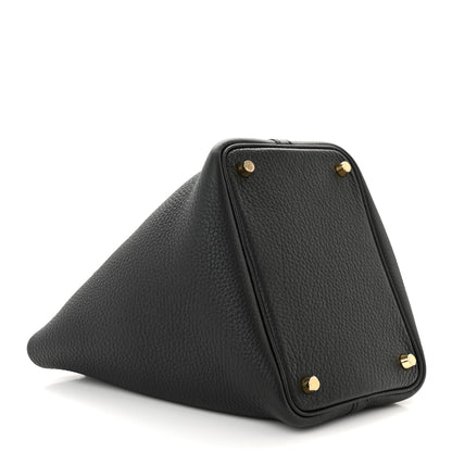 Hermes Taurillon Clemence Picotin Lock 18 PM Black 4 of 11