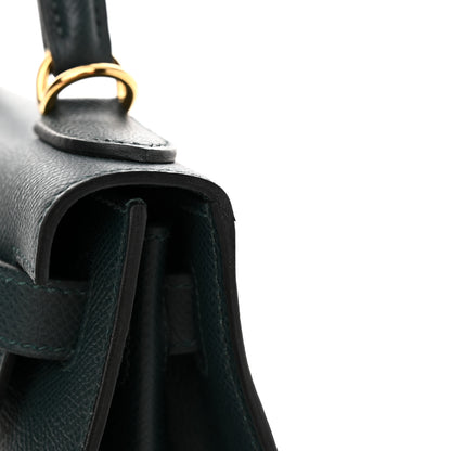 Hermes Epsom Kelly Sellier 28 Vert Cypress 12 of 13