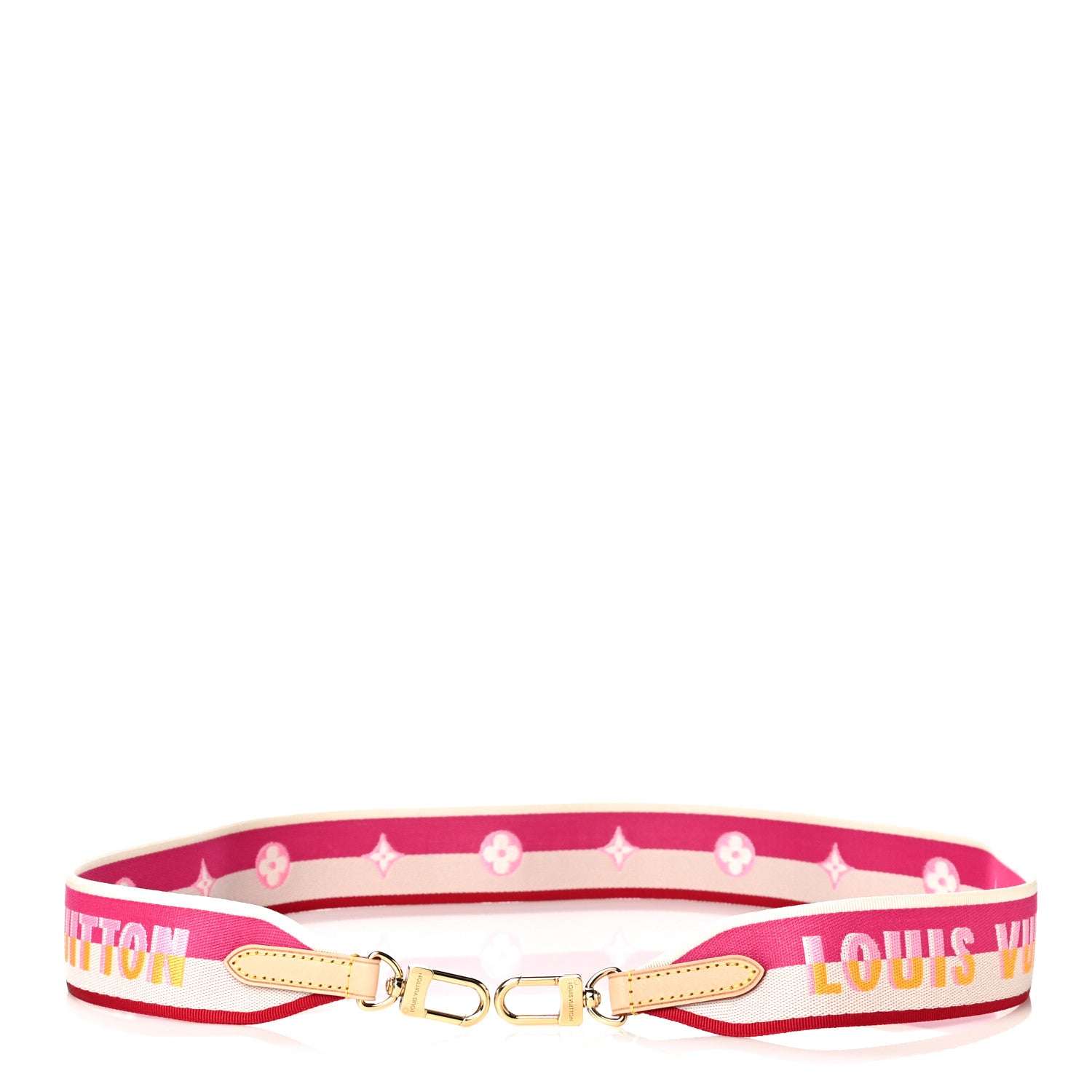 Louis Vuitton Jacquard Speedy Bandouliere 20 Shoulder Strap Fuchsia 4 of 7