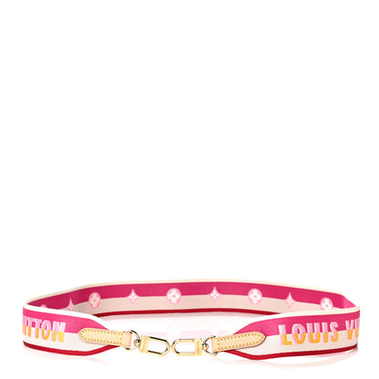 Louis Vuitton Jacquard Speedy Bandouliere 20 Shoulder Strap Fuchsia 4 of 7