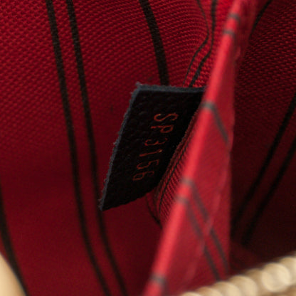 Louis Vuitton Empreinte Montaigne BB Marine Rouge 7 of 7