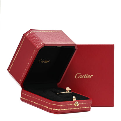 Cartier 18K Yellow Gold Small Juste Un Clou Ring 56 7.5 5 of 5