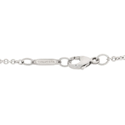 Tiffany Sterling Silver 1837 Lock Charm Pendant Necklace 4 of 5