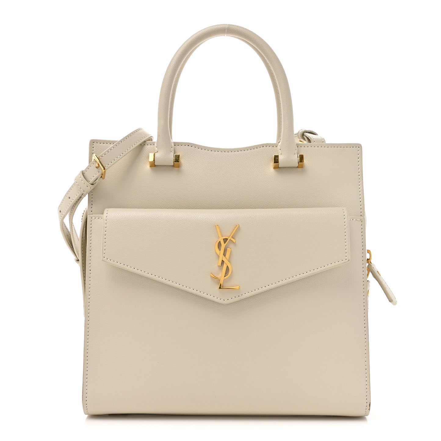 Grain De Poudre Small Uptown Tote Crema Soft