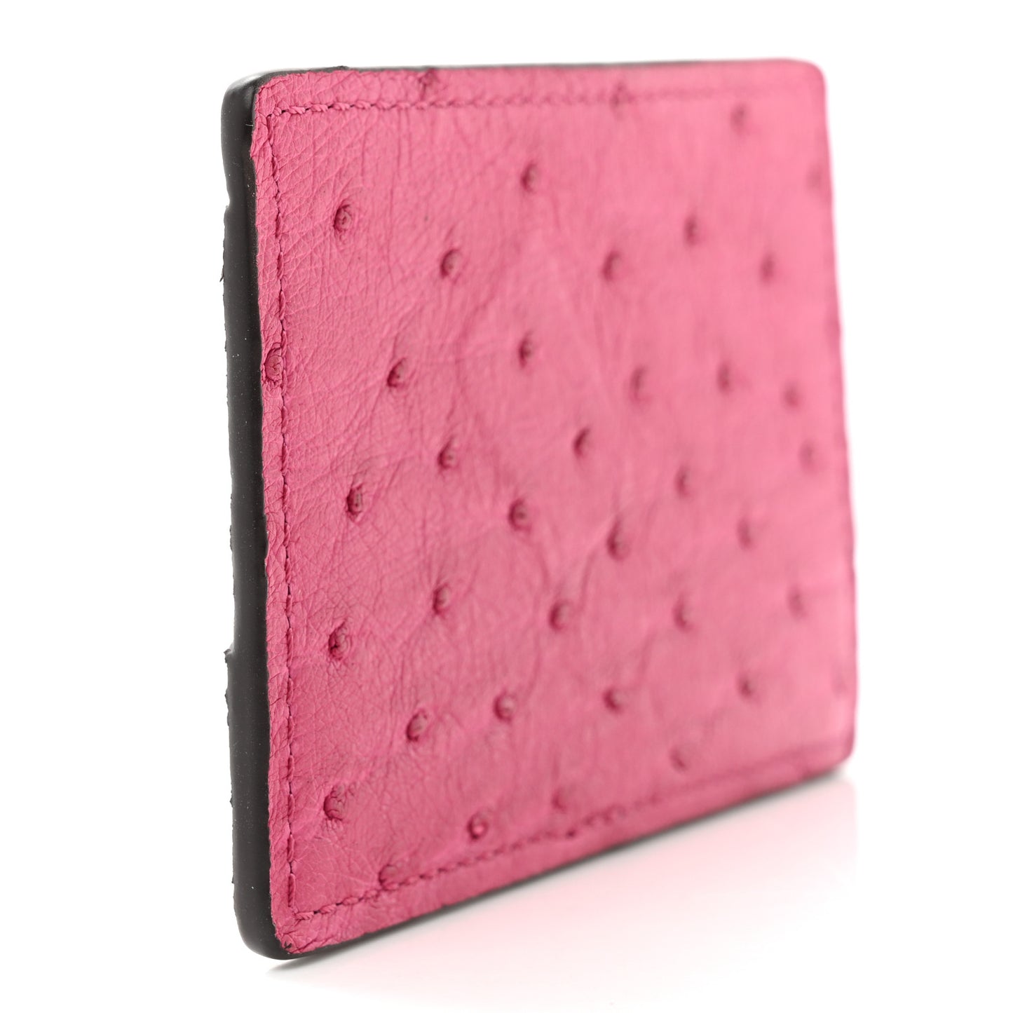 Ostrich Card Holder Berry