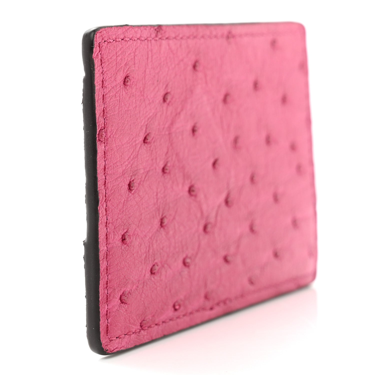 Louis Vuitton Ostrich Card Holder Berry 3 of 7
