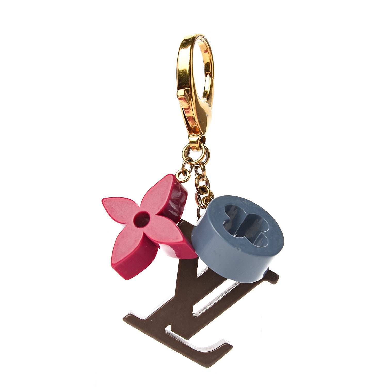 Louis Vuitton Resin Playtime Bag Charm Marron 1 of 2