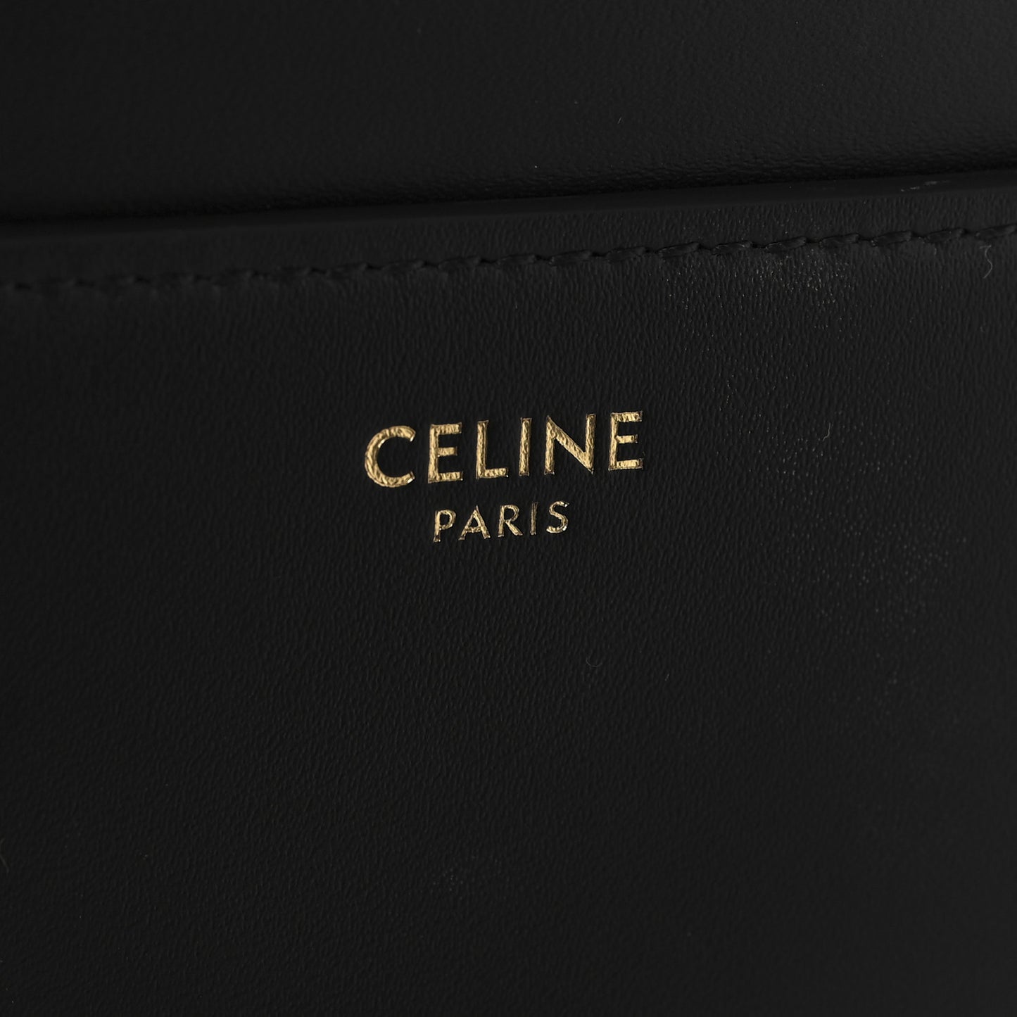 Satinated Calfskin Small 16 Top Handle Bag Black