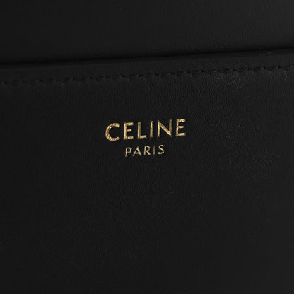Celine Satinated Calfskin Small 16 Top Handle Bag Black 6 of 15