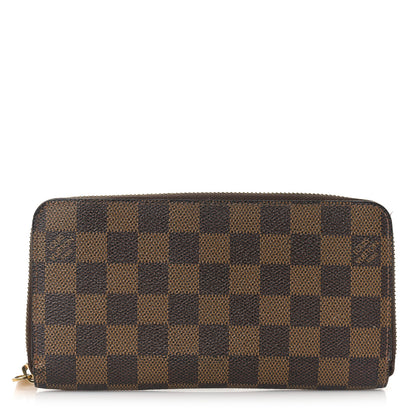 Louis Vuitton Damier Ebene Zippy Wallet 1 of 9