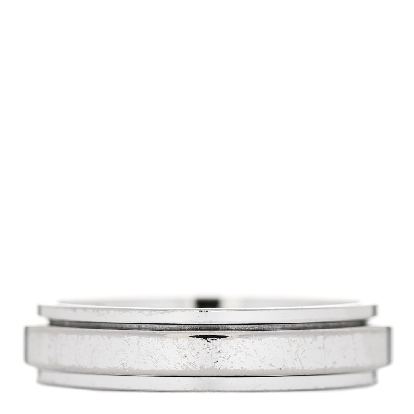 18K White Gold Possession Wedding Ring 57 8