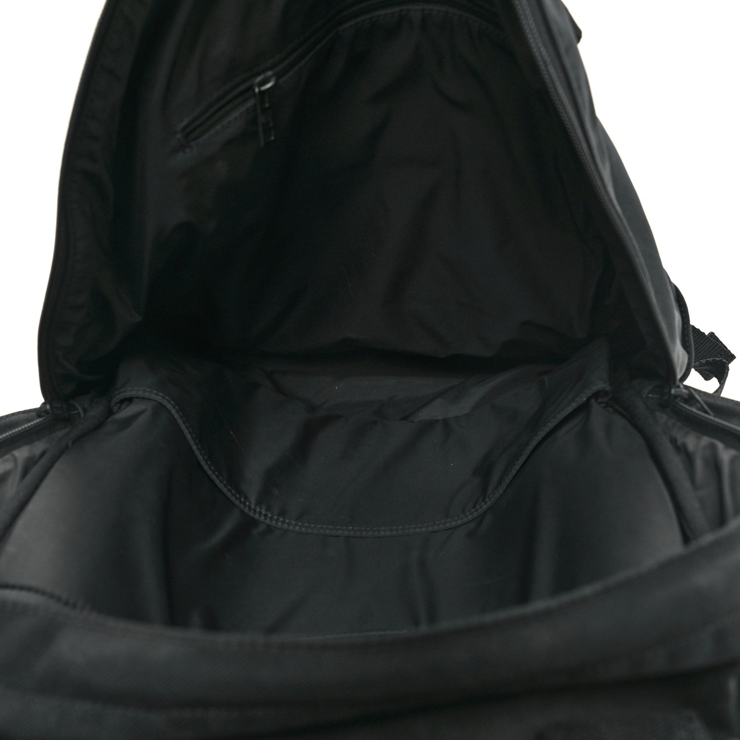 Nylon Logo Embroidered Medium Army Multicarry Backpack Black