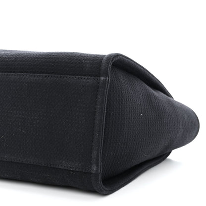 Chanel Mixed Fibers Small Deauville Tote Black 12 of 12
