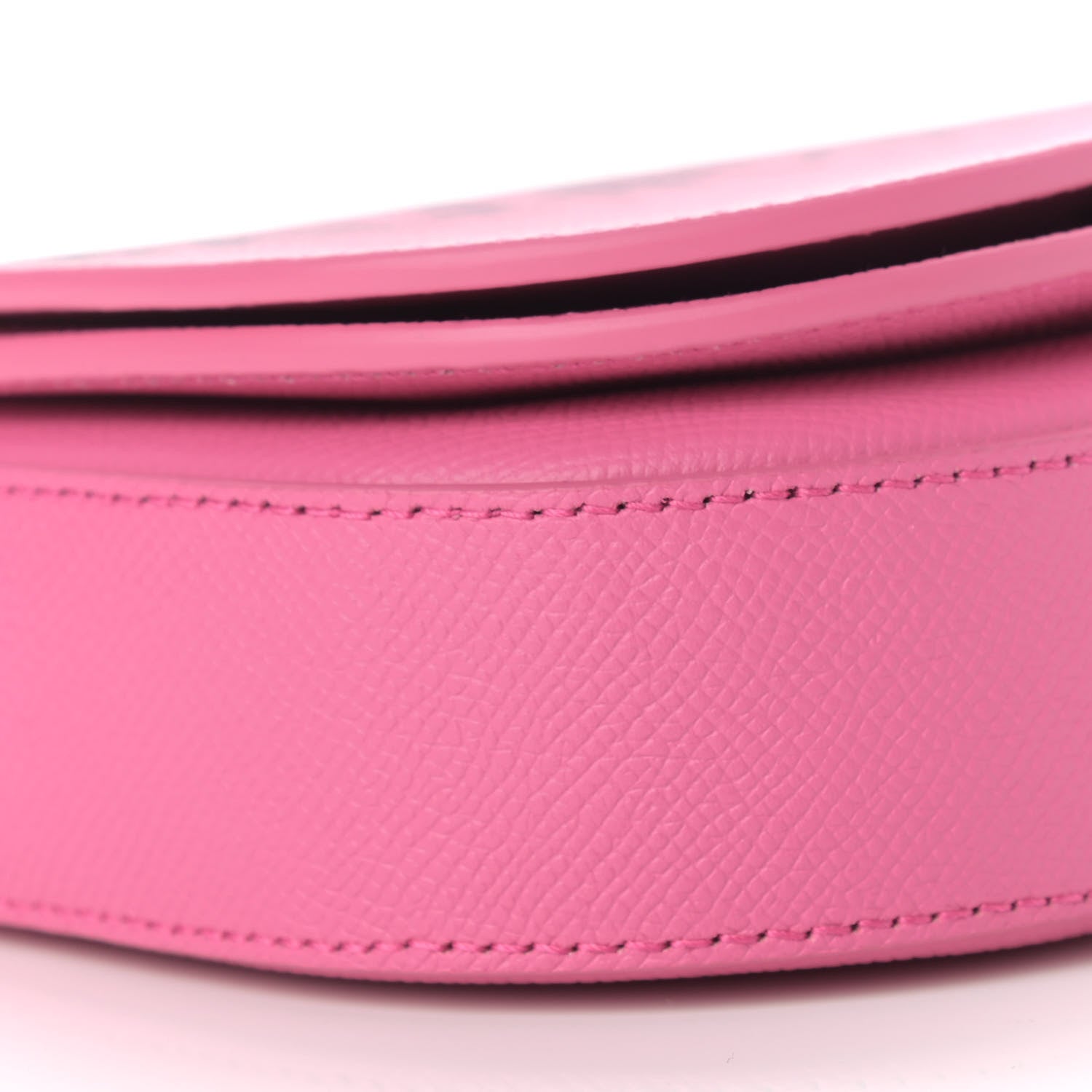 Balenciaga Signature Grained Calfskin Logo Print Ville Day Bag XS Rose Bubblegum Black 10 of 11