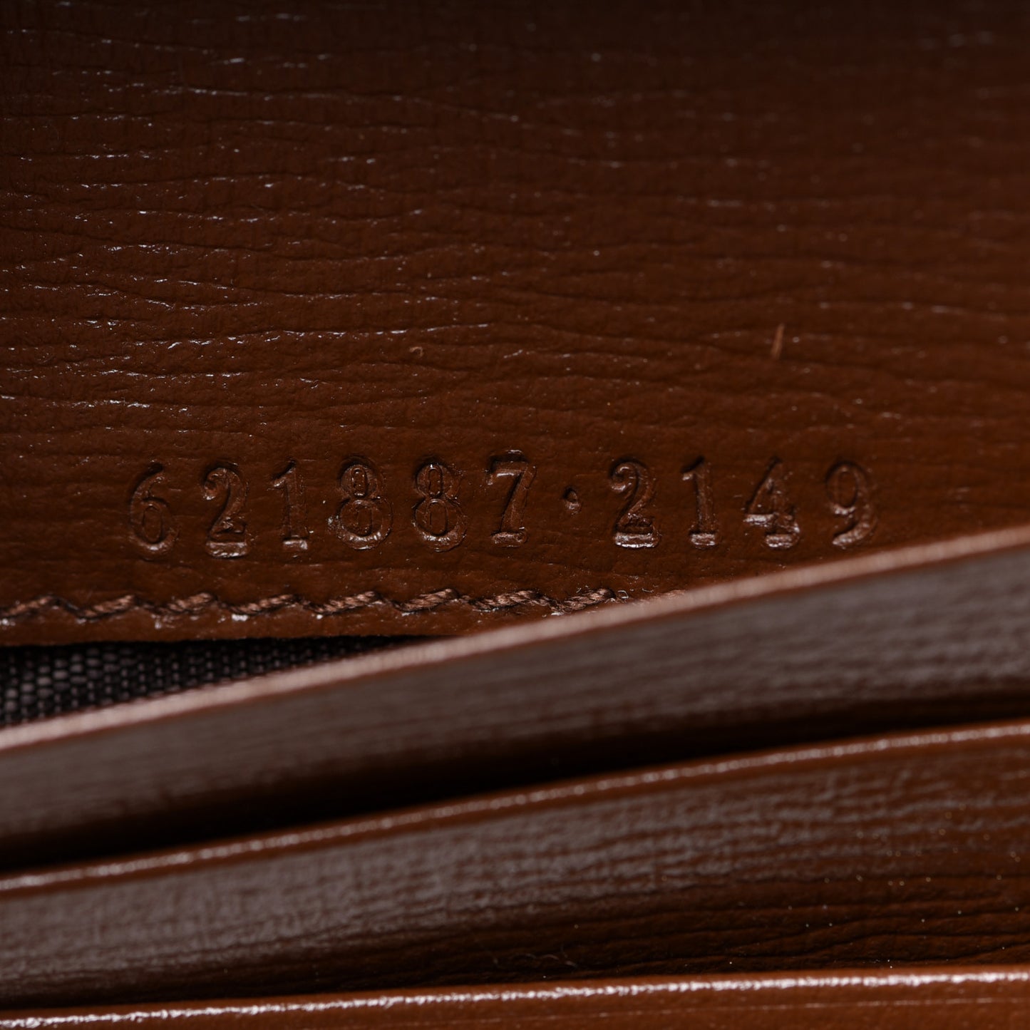 GG Supreme Monogram Geometric Horsebit 1955 Card Case Wallet Beige Brown Sugar Multicolor