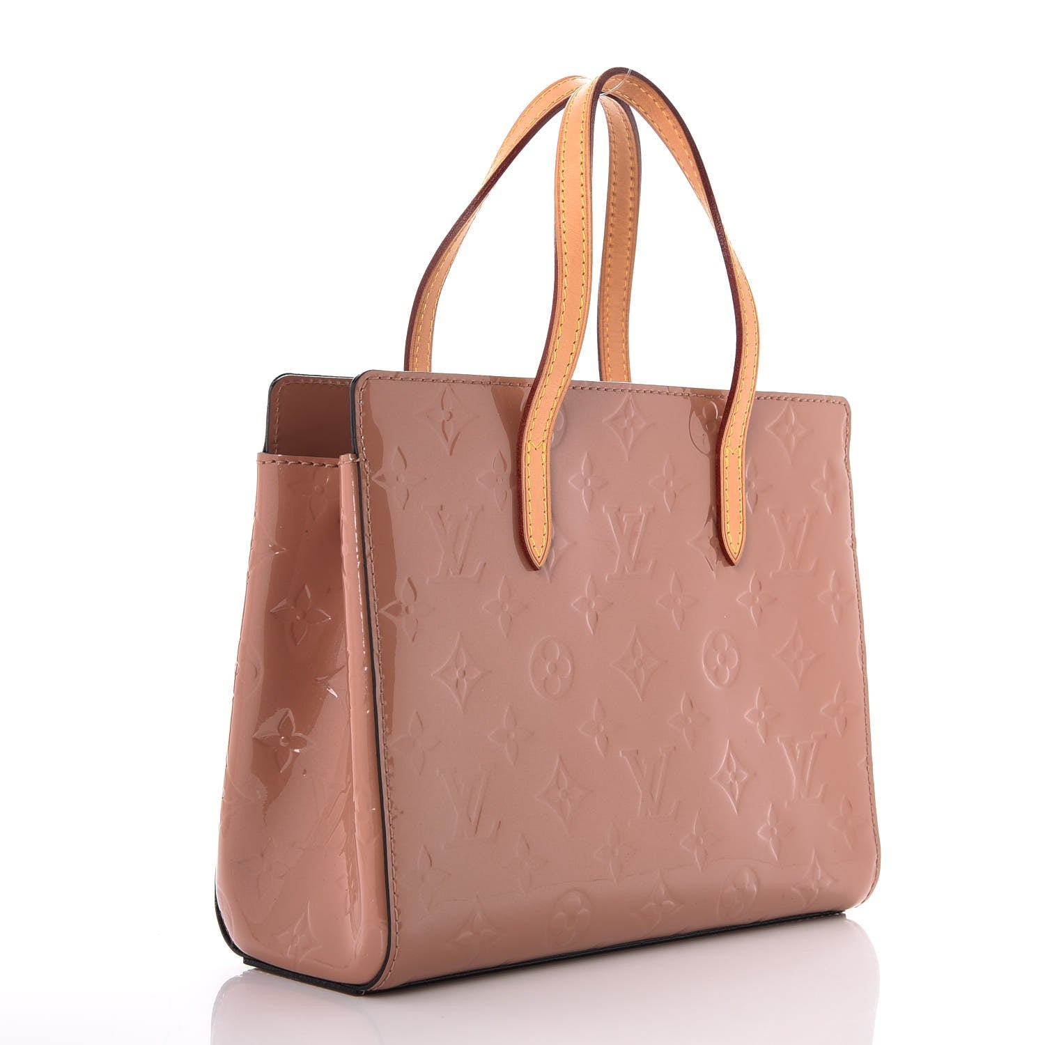 Louis Vuitton Vernis Catalina BB Rose Velours 3 of 7