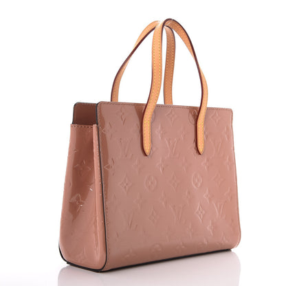 Louis Vuitton Vernis Catalina BB Rose Velours 3 of 7