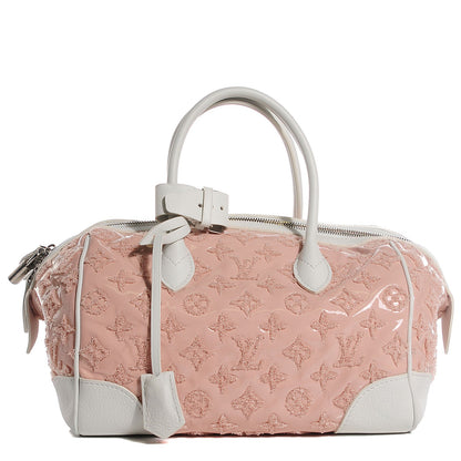 Louis Vuitton Monogram Bouclettes Speedy Round Rose 1 of 7