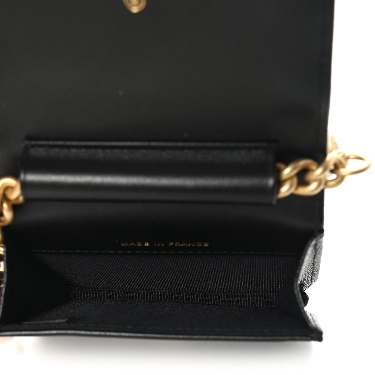 Chanel Caviar Chevron Quilted Boy Flap Waist Belt Bag Black 4 of 9