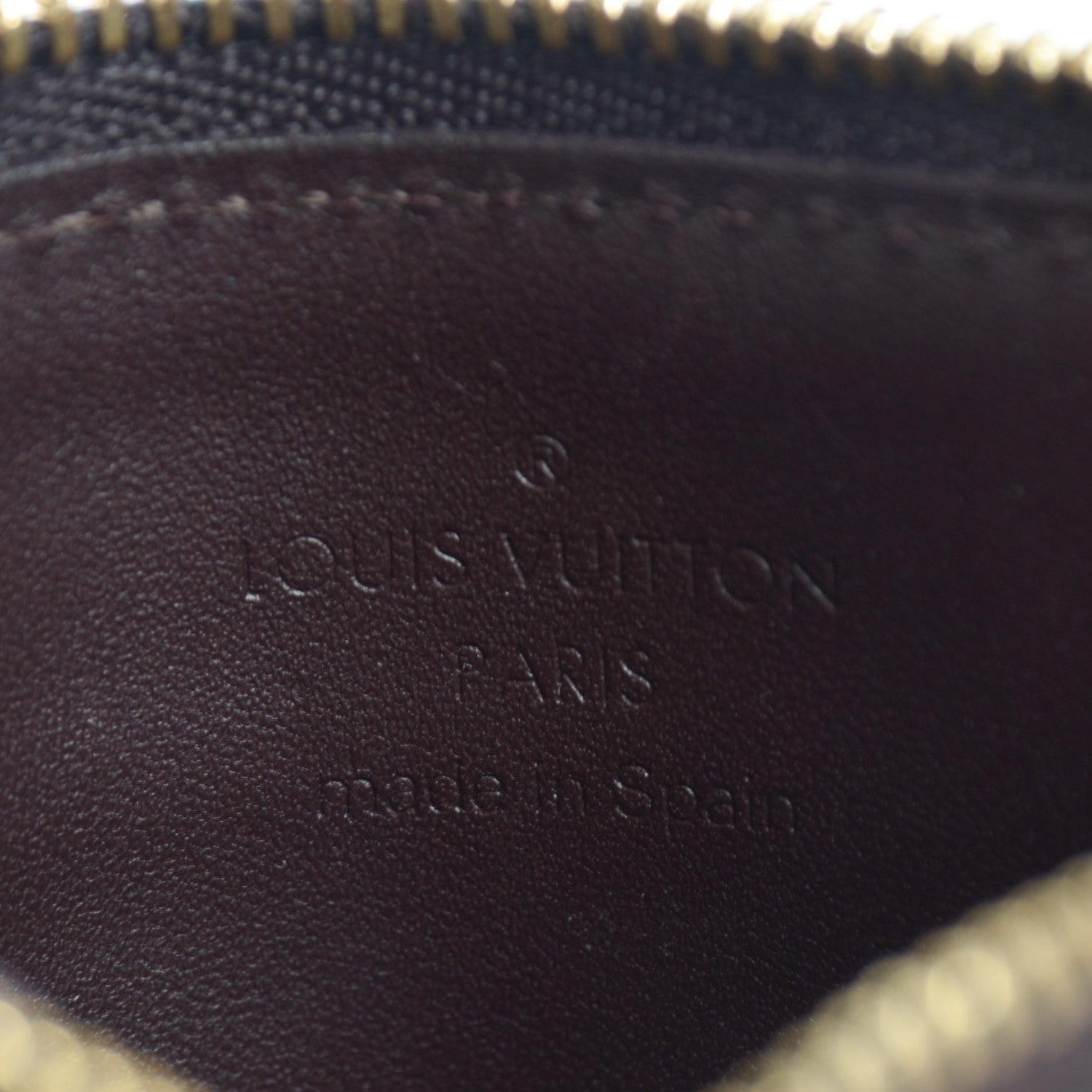 Louis Vuitton Vernis Key Pouch Amarante 7 of 8