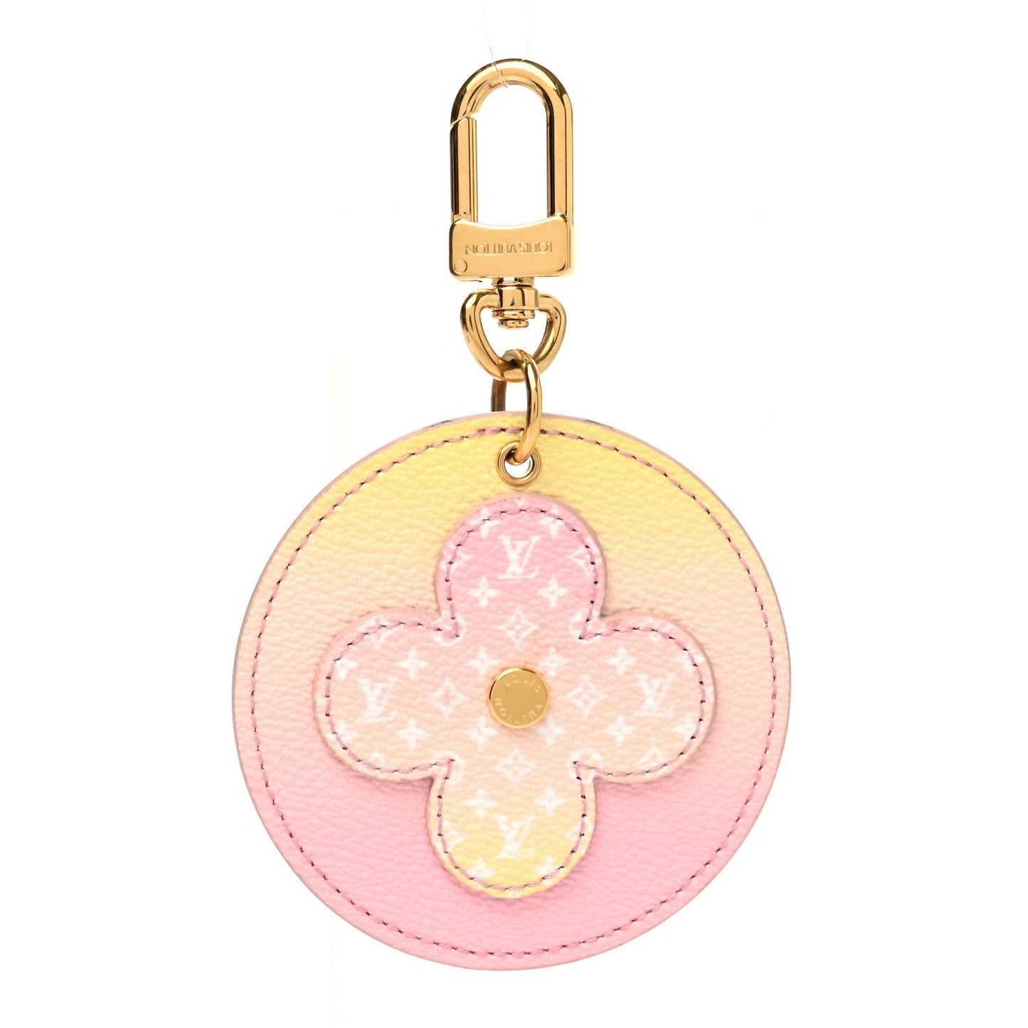 Monogram By The Pool Illustre Bag Charm Key Holder Light Pink