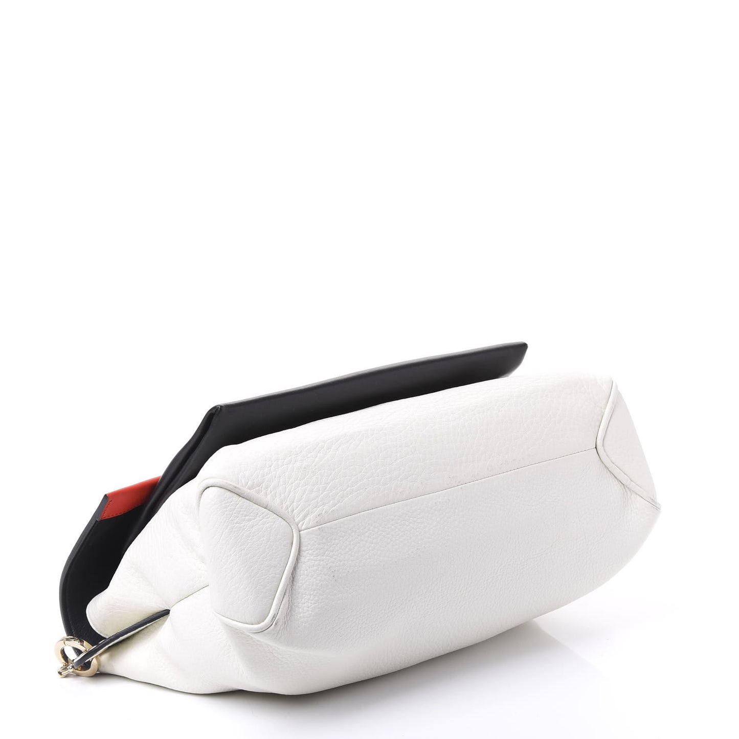Calfskin Scarab Medium Triple Pocket Shoulder Bag Multicolor