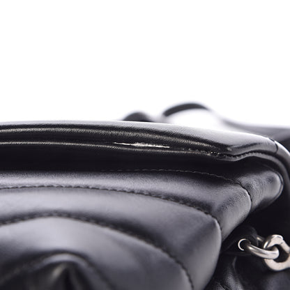 Saint Laurent Calfskin Y Quilted Monogram Toy Loulou Crossbody Bag Black 13 of 13