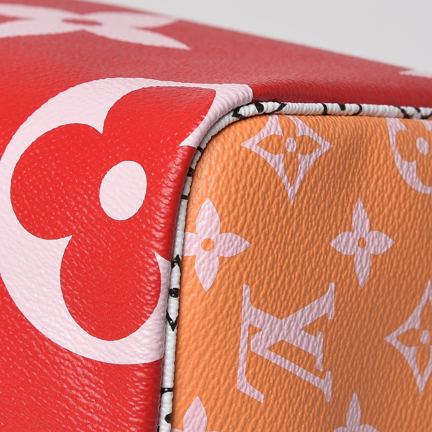 Monogram Giant Speedy Bandouliere 30 Rouge