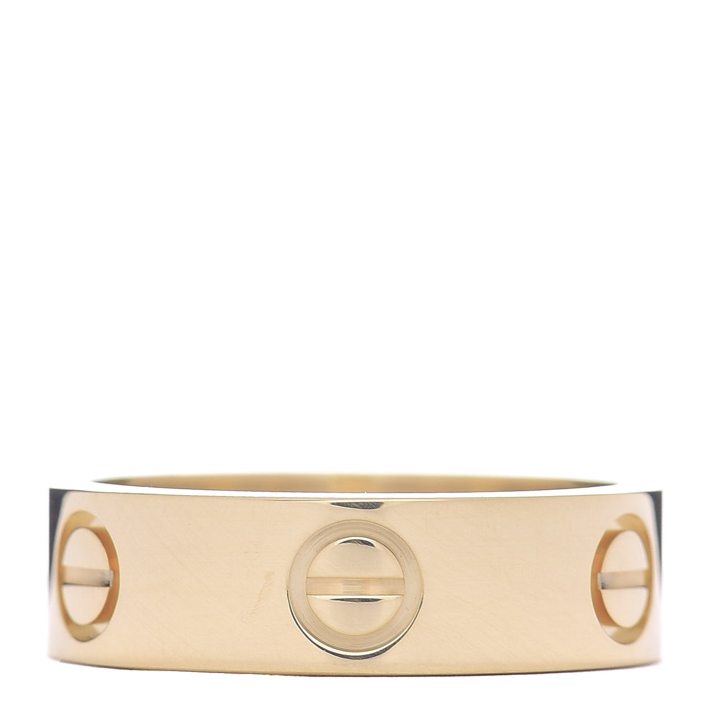18K Yellow Gold 5.5mm LOVE Ring 52 6