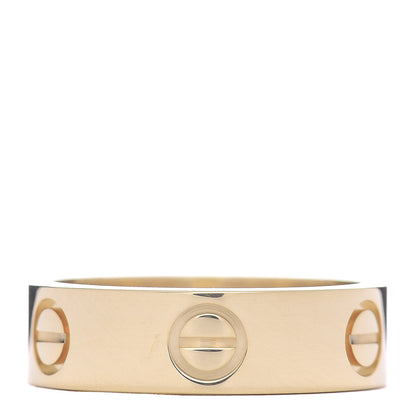 Cartier 18K Yellow Gold 5.5mm LOVE Ring 52 6 3 of 5