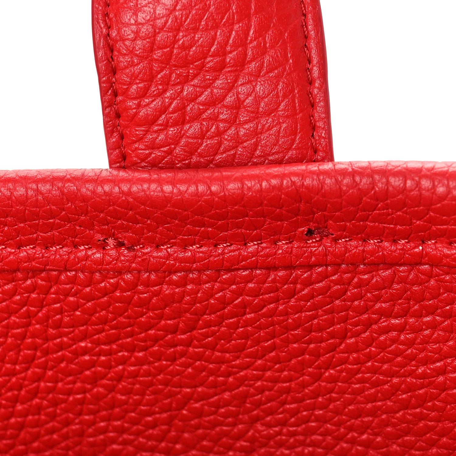 Marc Jacobs Grained Calfskin Medium The Tote Bag True Red 9 of 11