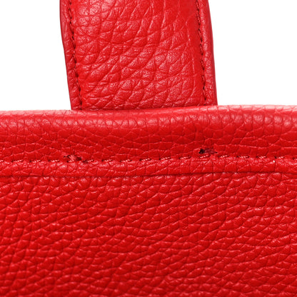 Marc Jacobs Grained Calfskin Medium The Tote Bag True Red 9 of 11