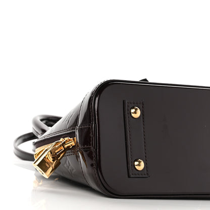 Louis Vuitton Vernis Alma BB Amarante 9 of 9