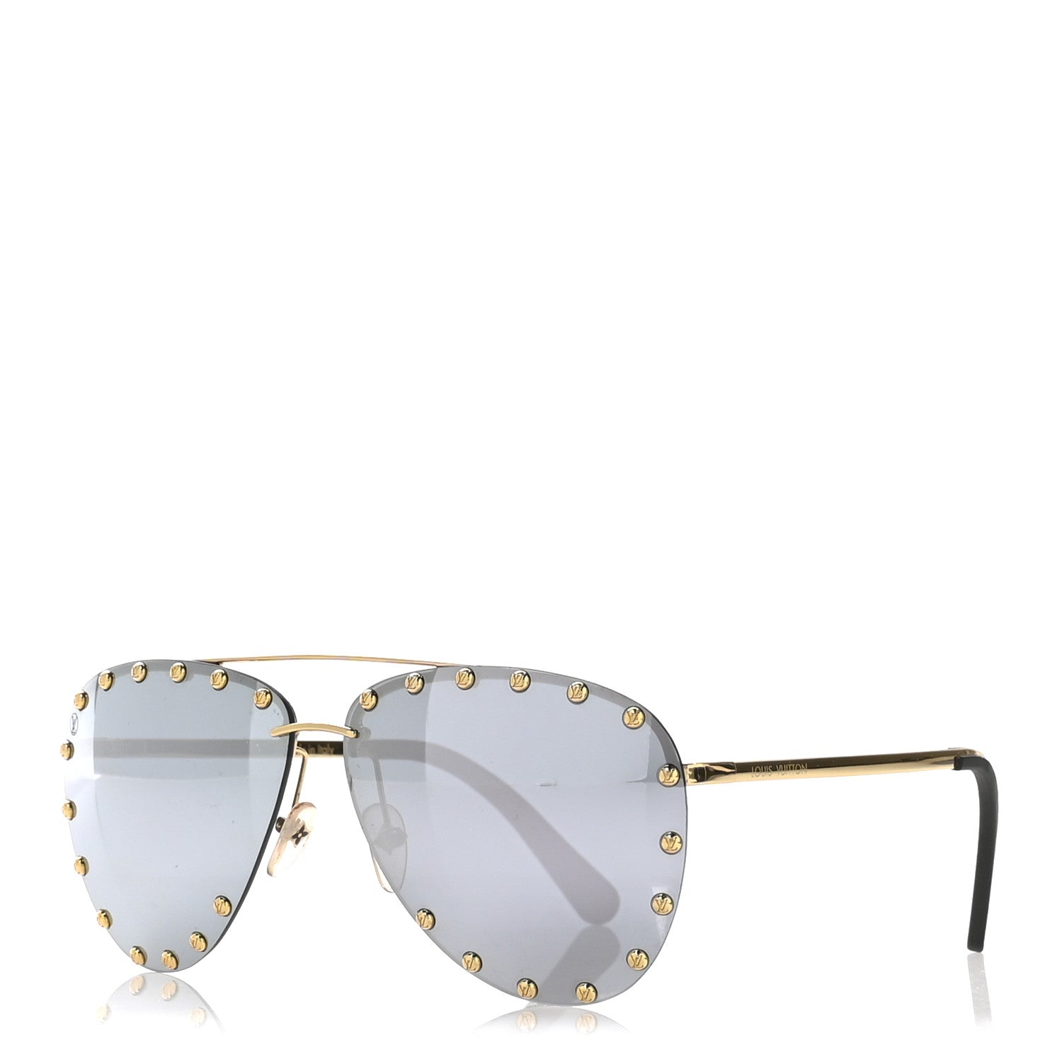 Louis Vuitton The Party Aviator Sunglasses Z0923U 1 of 9