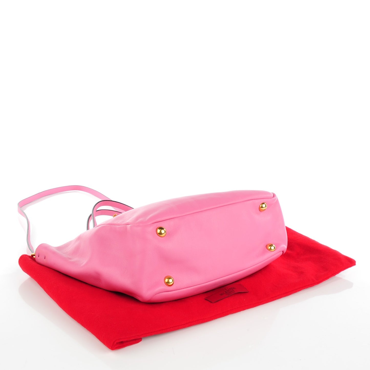 Vitello Small Monkey Scarab Tote Pink
